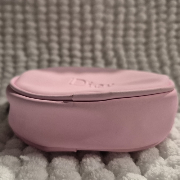 Dior Pink Round Cosmetic Bag - Picture 2 of 4